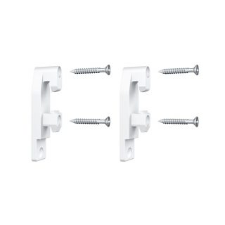 2 x Nobilia Front-halter zum schrauben Schubladen-fronthalter Schrauben Küche Pelipal Auszug Blende